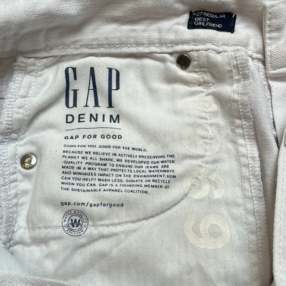 Gap Best Girlfriend white jeans - Picture 4 of 6